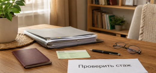 документы для пенсии